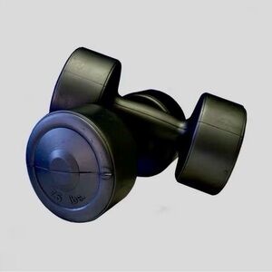 Black Dumbbell Weight